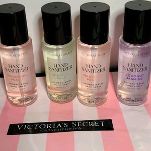 Victoria's Secret 4 Mini Hand Sanitizer Sprays
